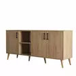 Konsolbord Hanah Home Exxen Ek Spånskiva 180x80x45 cm - Byråer och skåp - 8683743041763 - 6