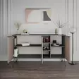 Konsolbord Hanah Home Clara Antracit Spånskiva 142x83x35,6 cm - Byråer och skåp - 8681875837643 - 3