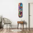 Glastavla Wallity Flerfärgad Glas 20x80 cm - Tavlor och ramar - 8684283554553 - 4