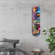 Glastavla Wallity Flerfärgad Glas 20x80 cm - Tavlor och ramar - 8684283554553 - 6