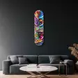 Glastavla Wallity Flerfärgad Glas 20x80 cm - Tavlor och ramar - 8684283554553 - 3
