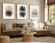 Inramad MDF-tavla Wallity Flerfärgad MDF 50x70 cm 3 Delar - Tavlor och ramar - 8684282340843 - 3