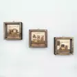 Inramad MDF-tavla Wallity Flerfärgad MDF 15x15 cm 3 Delar - Tavlor och ramar - 8681875299663 - 1