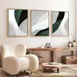 Inramad MDF-tavla Wallxpert Flerfärgad MDF 50x70 cm 3 Delar - Tavlor och ramar - 8684282633853 - 1
