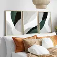 Inramad MDF-tavla Wallxpert Flerfärgad MDF 50x70 cm 3 Delar - Tavlor och ramar - 8684282633853 - 3