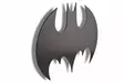 Dekorativ Led Väggdekor Wallxpert Batman Gul MDF 50x25 cm - Tavlor och ramar - 8682870904033 - 6