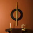 Väggdekor Metall Wallity Guld Svart Metall 49x98 cm - Dekorationer, prydnadsföremål - 8684282137023 - 2