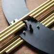 Väggdekor Metall Wallity Guld Svart Metall 49x98 cm - Dekorationer, prydnadsföremål - 8684282137023 - 5