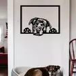Väggdekor Metall Wallity Enzo Svart Metall 70x54 cm - Dekorationer, prydnadsföremål - 8683742939863 - 2
