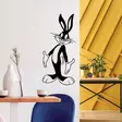 Väggdekor Metall Wallity Bugs Bunny Svart Metall 33x70 cm - Dekorationer, prydnadsföremål - 8683743438853 - 2