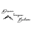 Väggdekor Metall Wallity Dream Imagine Belive Svart Metall 47x16 cm 47x15 cm 37x19 cm 50x18,5 cm 4 Delar - Dekorationer, prydnadsföremål - 8684282140863 - 1