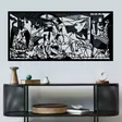 Väggdekor Metall Wallity Picasso Svart Metall 85x40 cm - Dekorationer, prydnadsföremål - 8684282391623 - 2