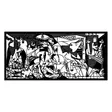 Väggdekor Metall Wallity Picasso Svart Metall 85x40 cm - Dekorationer, prydnadsföremål - 8684282391623 - 1