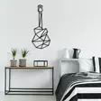 Väggdekor Metall Wallity Svart Metall 23x55 cm - Dekorationer, prydnadsföremål - 8681875518573 - 2