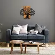 Väggdekor Trä Wallity Monumental Tree Valnöt/Svart Trä/Metall 58x67 cm - Dekorationer, prydnadsföremål - 8683342993203 - 4