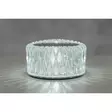 Koristevalaisin Pilari matala Finnlumor - USB-ladattava akryylinen LED-pilarivalaisin 3 valkoisen sävyllä, IP20 - Ljus och lyktor - 6410416405643 - 2