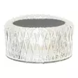 Koristevalaisin Pilari matala Finnlumor - USB-ladattava akryylinen LED-pilarivalaisin 3 valkoisen sävyllä, IP20 - Ljus och lyktor - 6410416405643 - 6