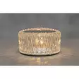 Koristevalaisin Pilari matala Finnlumor - USB-ladattava akryylinen LED-pilarivalaisin 3 valkoisen sävyllä, IP20 - Ljus och lyktor - 6410416405643 - 3
