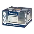 Koristevalaisin Pilari matala Finnlumor - USB-ladattava akryylinen LED-pilarivalaisin 3 valkoisen sävyllä, IP20 - Ljus och lyktor - 6410416405643 - 7