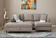 Hörnsoffa Atelier del Sofa Eva Cream Polyester 210x195x82 cm - Soffor - 8683743274413 - 2