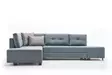 Hörnbäddsoffa Atelier del Sofa Manama Ljusblå Polyester 280x206x85 cm - Soffor - 8682870692893 - 6