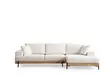 Hörnsoffa Atelier del Sofa Eti Oak Vit Polyester 280x170x78 cm - Soffor - 8684282394013 - 1