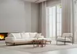 Hörnsoffa Atelier del Sofa Eti Oak Vit Polyester 280x170x78 cm - Soffor - 8684282394013 - 5