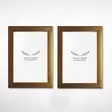 Fotoram Aberto Design 2AFC1001_1015 Guld Plast 10x15 cm - Tavlor och ramar - 8683743537723 - 3