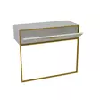 Sideboard Hanah Home Polka Vit Spånskiva 90x76,8x38,5 cm - Sidobord och extrabord - 8681875670523 - 1