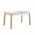 Matbord Hanah Home Santiago Masa Furu Vit Spånskiva 120x75x75 cm - Matbord - 8683342722193 - 3