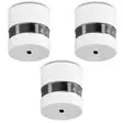 Minirökdetektor med 10 års batteri- och sensortid 3-pack Vit - Brandvarnare och kolmonoxidvarnare - 8711902089483 - 2