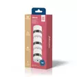 Minirökdetektor med 10 års batteri- och sensortid 3-pack Vit - Brandvarnare och kolmonoxidvarnare - 8711902089483 - 67