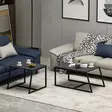 Soffbord Hanah Home Minimal Antracit Spånskiva 75x38x50 cm 55x45x57 cm - Soffbord - 8683743316113 - 7