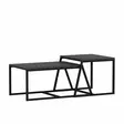 Soffbord Hanah Home Minimal Antracit Spånskiva 75x38x50 cm 55x45x57 cm - Soffbord - 8683743316113 - 12
