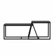 Soffbord Hanah Home Minimal Antracit Spånskiva 75x38x50 cm 55x45x57 cm - Soffbord - 8683743316113 - 10