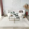 Soffbord Hanah Home Sun S411 Guld Härdat Glas 85x35x85 cm - Soffbord - 8683342949613 - 6