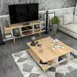 Soffbord Hanah Home Akya Ek Vit Spånskiva 89x89x44 cm - Soffbord - 8683743117963 - 5