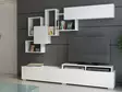 TV-bänk Hanah Home Amor Vit Spånskiva 210x30x35 cm - TV-bänkar - 8681181980033 - 4