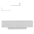 TV-bänk Hanah Home Ekol Vit Spånskiva 150x40x31,5 cm - TV-bänkar - 8681181979723 - 4
