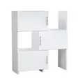 Förvaringsskåp Hanah Home Anna Vit Spånskiva 65x89,8x31,5 cm - Skåp och byråer - 8681181980583 - 1