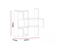 Förvaringsskåp Hanah Home Anna Vit Spånskiva 65x89,8x31,5 cm - Skåp och byråer - 8681181980583 - 7