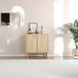 Förvaringsskåp Hanah Home Lina Safir Ek Spånskiva 72x73x36 cm - Skåp och byråer - 8684283800803 - 3