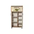 Förvaringsskåp Hanah Home Kiler Sonoma Ek Spånskiva 60x116x36 cm - Skåp och byråer - 8681875742053 - 7
