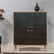 Förvaringsskåp Hanah Home Multilux 222 Sonoma Ek Spånskiva 95x111x36 cm - Skåp och byråer - 8681875380743 - 3