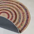 Matta Conceptum Woopamuk496 Flerfärgad Bomull Polyester 120x120 cm - Runda mattor - 8683743683123 - 2