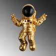 Väggdekor Polyester Wallity Cosmonaut 5 Flerfärgad Polyester 35x47x10 cm - Dekorationer, prydnadsföremål - 8684282463443 - 5