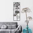 Väggdekor Metall Wallity Flerfärgad Metall 32x90x4 cm - Dekorationer, prydnadsföremål - 8683742688563 - 3