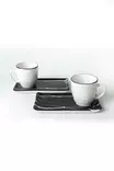 Kaffekoppar Set Hermia Flerfärgad Keramik 4 Delar - Kaffe- och teserviser - 8684282802013 - 4