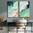 Canvastavla Wallity Flerfärgad Canvas Trä 95x70 cm 2 Delar - Tavlor och ramar - 8684282625513 - 2