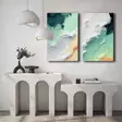 Canvastavla Wallity Flerfärgad Canvas Trä 95x70 cm 2 Delar - Tavlor och ramar - 8684282625513 - 3